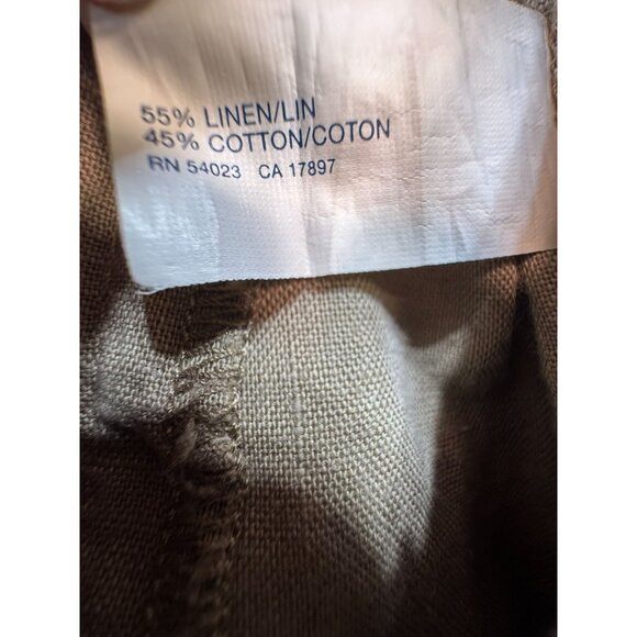 Gap Womens Chino Pants Size 12 Tan Relaxed Fit Style Pockets Casual - Picture 3 of 14